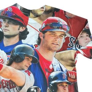 SubliWorks Andrew Benintendi Red Sox Men Medium Multicolor Good All Over Print